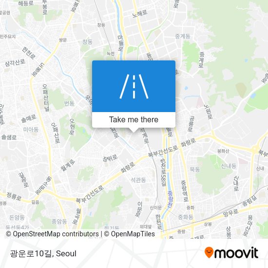 광운로10길 map