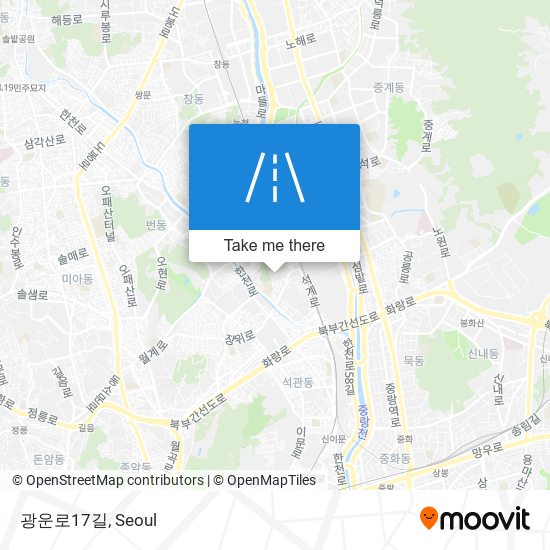 광운로17길 map