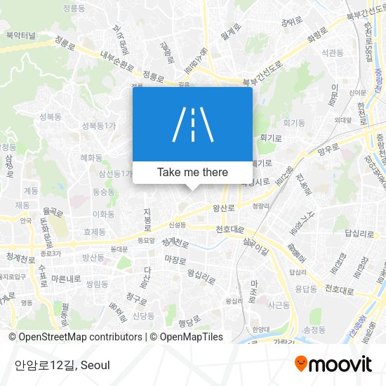 안암로12길 map