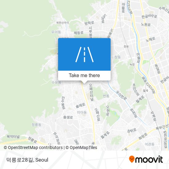 덕릉로28길 map