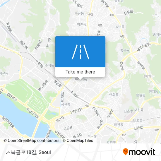 거북골로18길 map