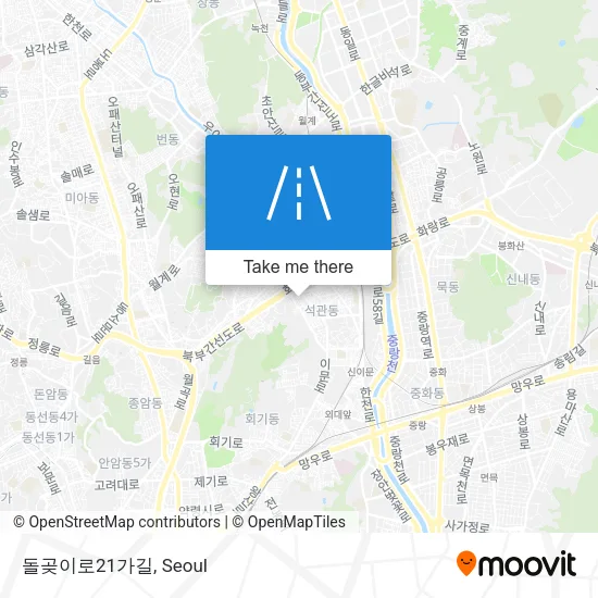 돌곶이로21가길 map