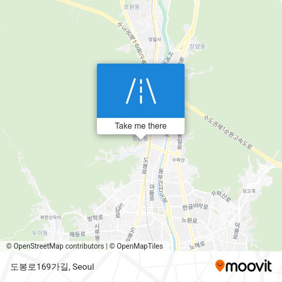 도봉로169가길 map