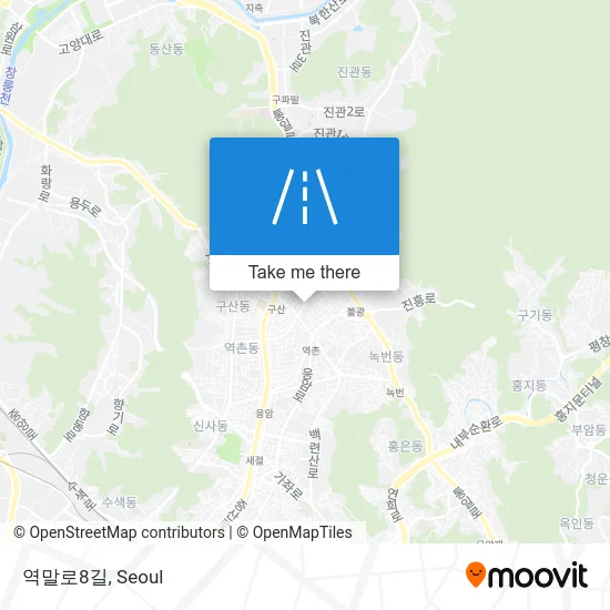 역말로8길 map