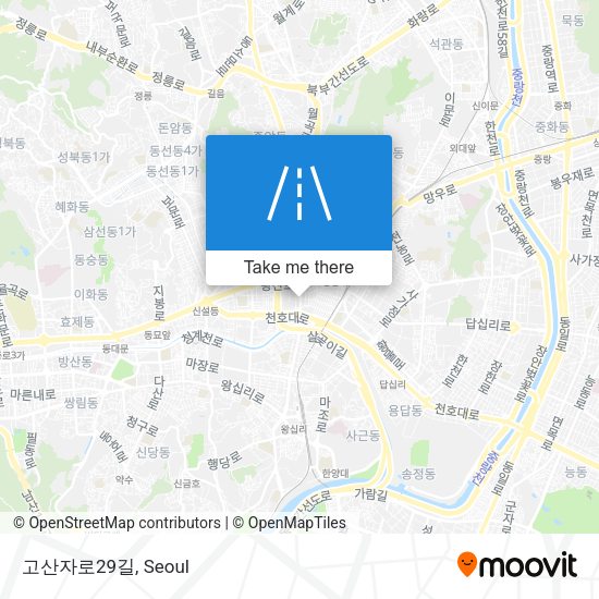 고산자로29길 map