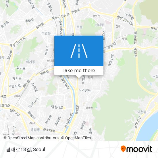 겸재로18길 map