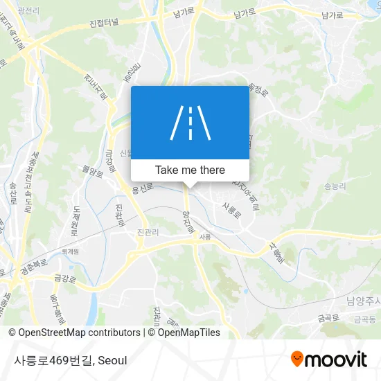 사릉로469번길 map