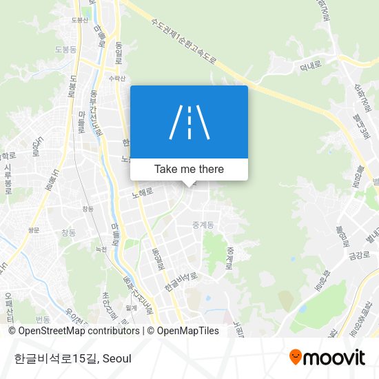 한글비석로15길 map