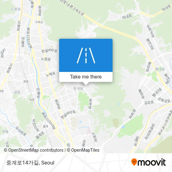 중계로14가길 map