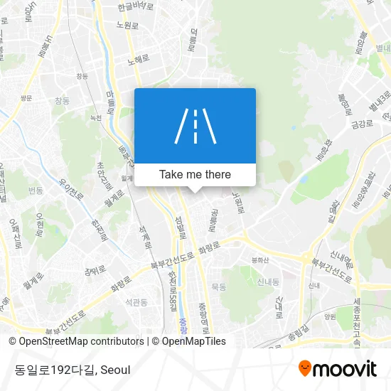 동일로192다길 map