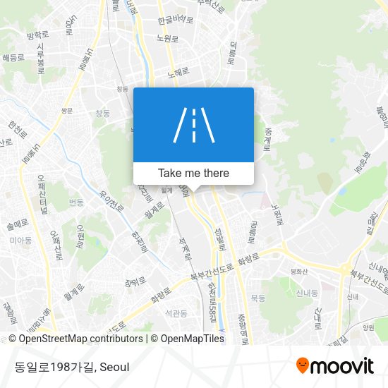 동일로198가길 map
