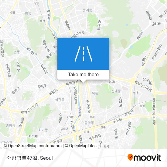 중랑역로47길 map