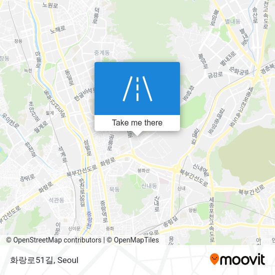 화랑로51길 map