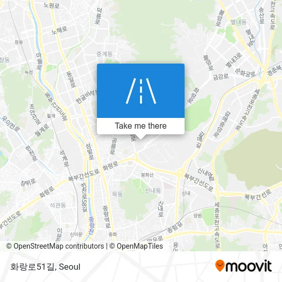 화랑로51길 map