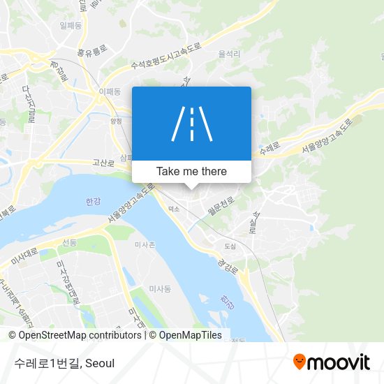 수레로1번길 map
