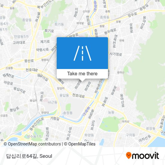 답십리로64길 map