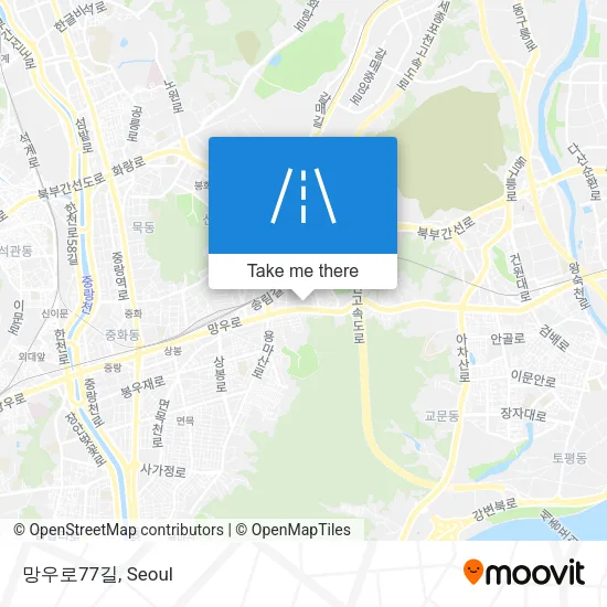 망우로77길 map