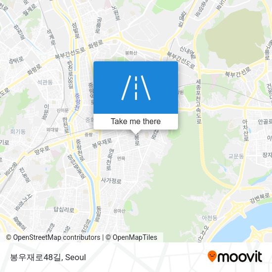 봉우재로48길 map