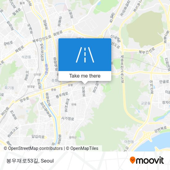 봉우재로53길 map