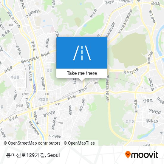 용마산로129가길 map