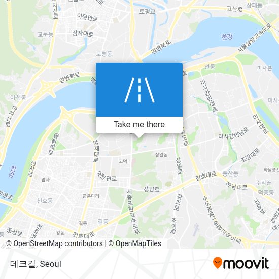 데크길 map