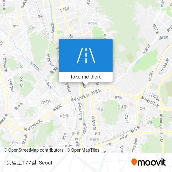 동일로177길 map