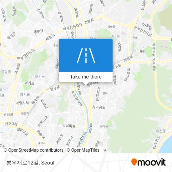 봉우재로12길 map
