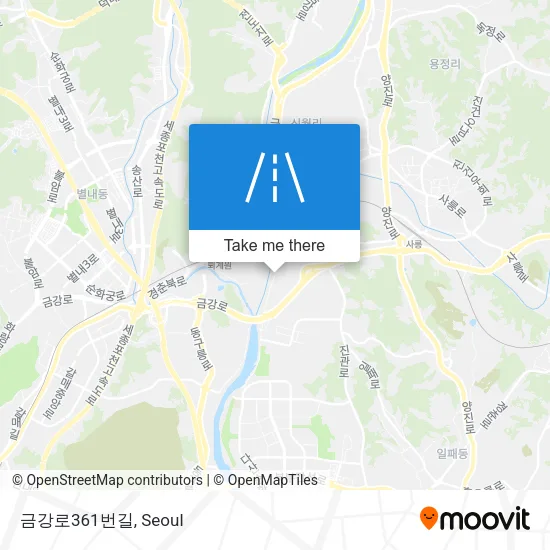금강로361번길 map