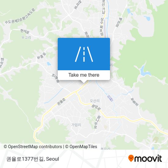 권율로1377번길 map
