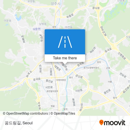 꿈드림길 map