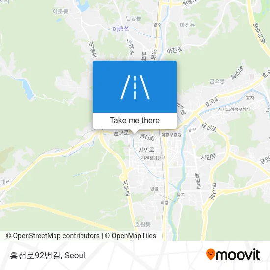 흥선로92번길 map