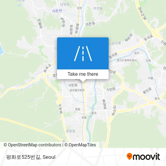 평화로525번길 map