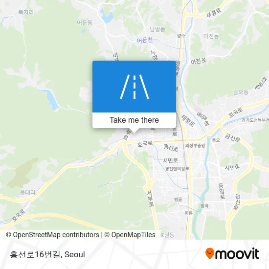 흥선로16번길 map