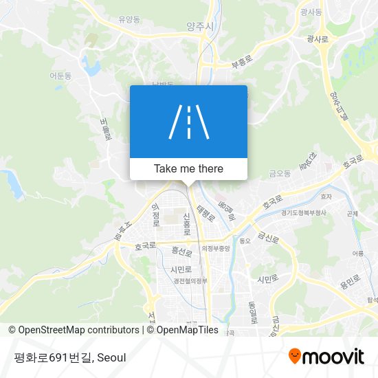 평화로691번길 map