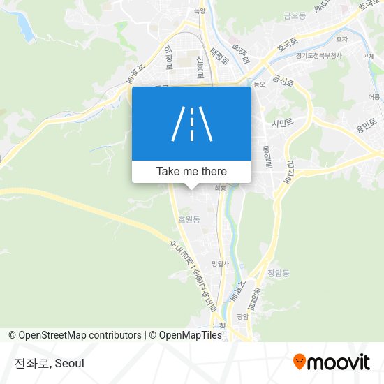 전좌로 map