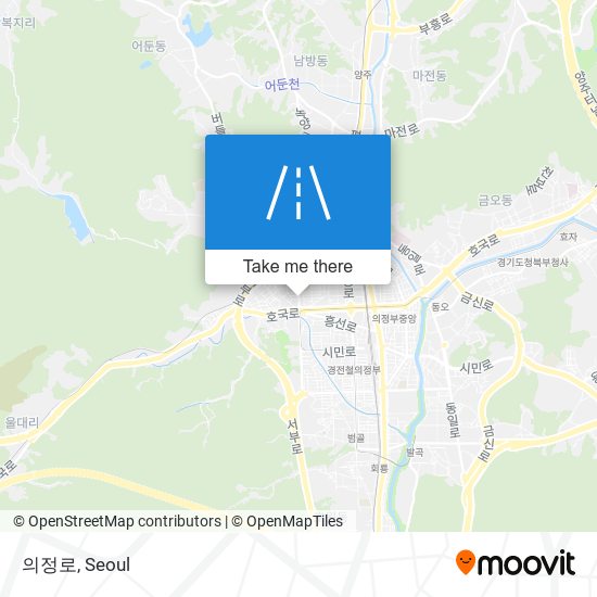 의정로 map