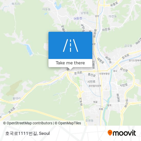 호국로1111번길 map