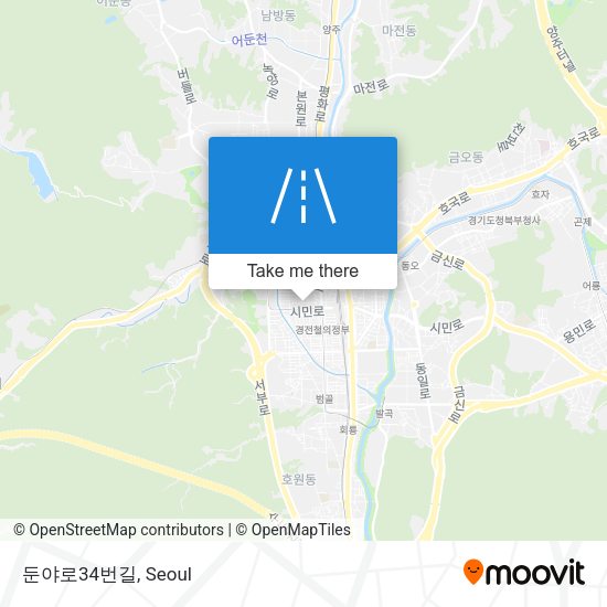 둔야로34번길 map