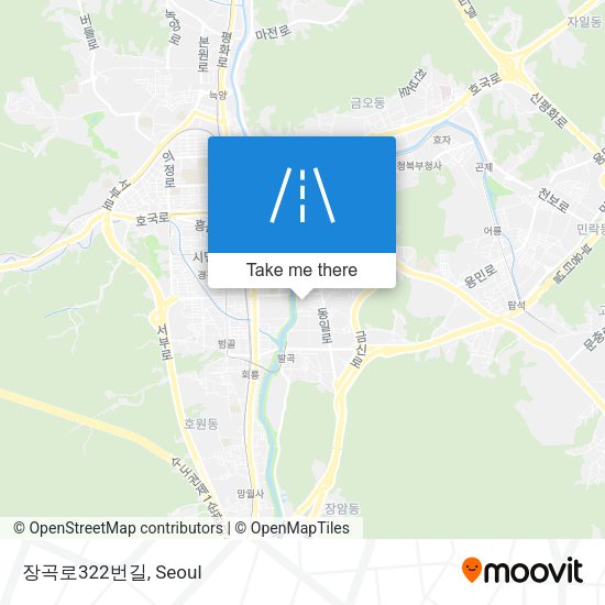 장곡로322번길 map