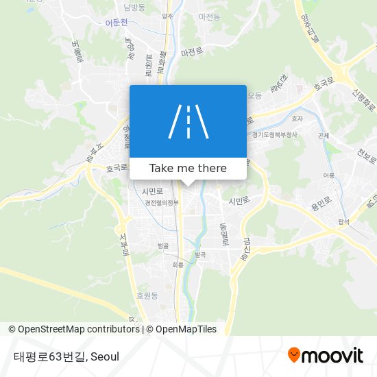 태평로63번길 map