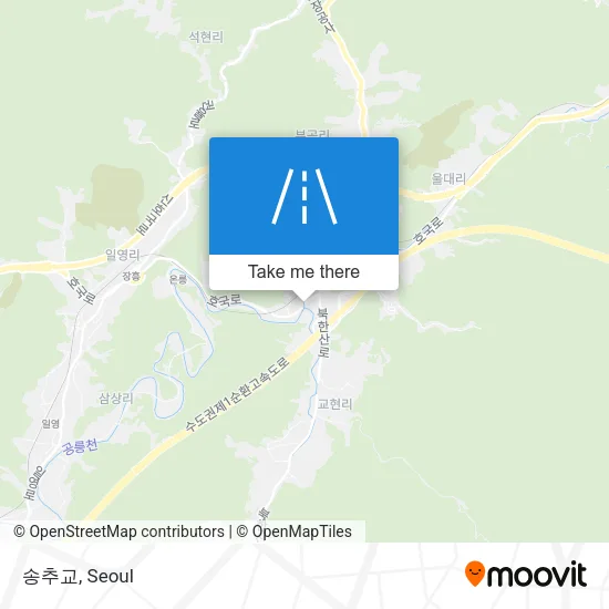 송추교 map