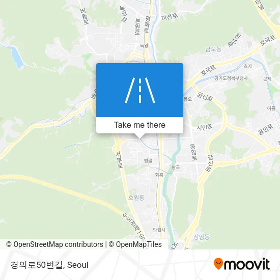 경의로50번길 map