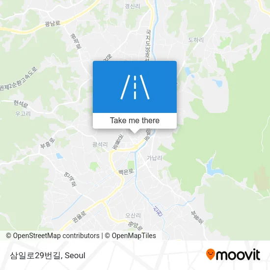 삼일로29번길 map