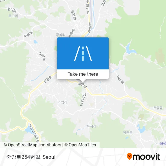중앙로254번길 map