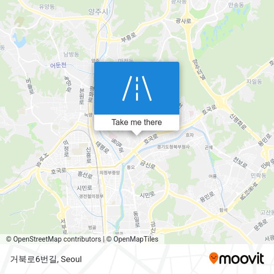 거북로6번길 map
