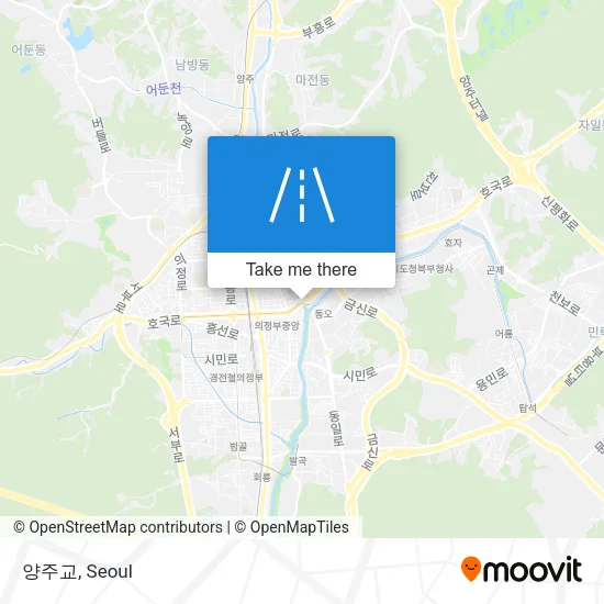 양주교 map