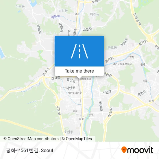 평화로561번길 map