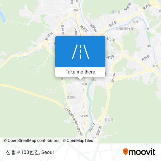 신흥로100번길 map