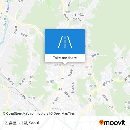 진흥로1라길 map