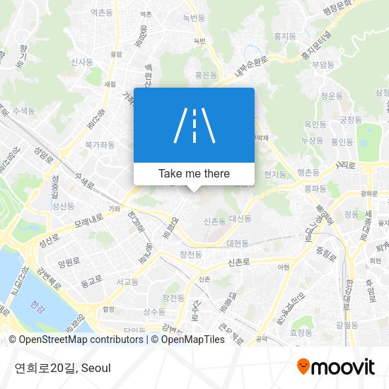 연희로20길 map